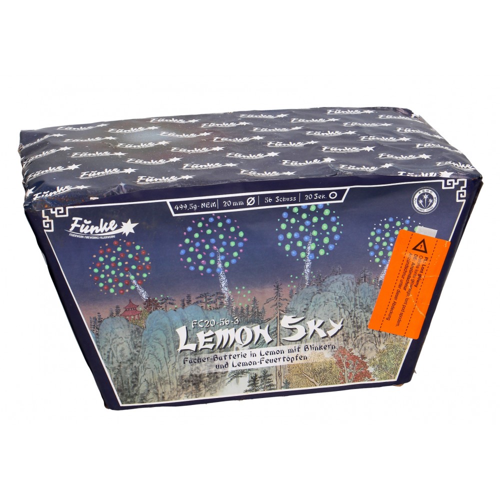 Lemon Sky Funke Feuerwerk Potsdam