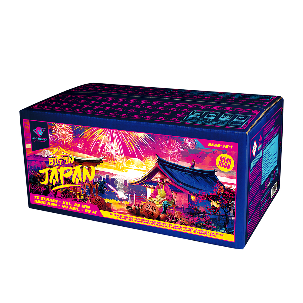 Big in Japan Feuerwerk Potsdam