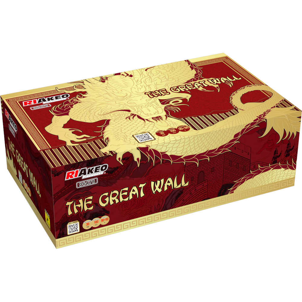Riakeo The great Wall Feuerwerk Potsdam